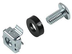 ITK Набор закладных винтов-шайб-гаек M6x12мм (1 компл) ITK-HP-28