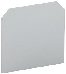 Заглушка для КВИ-2,5мм2 серая IEK YZN30D-ZGL-002-K03