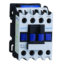 Контактор NC1-1810 18А 36В/АС3 1НО 50Гц (R) 