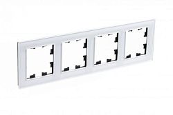 Рамка 4-м AtlasDesign Nature стекло бел. SE ATN320104 1307976