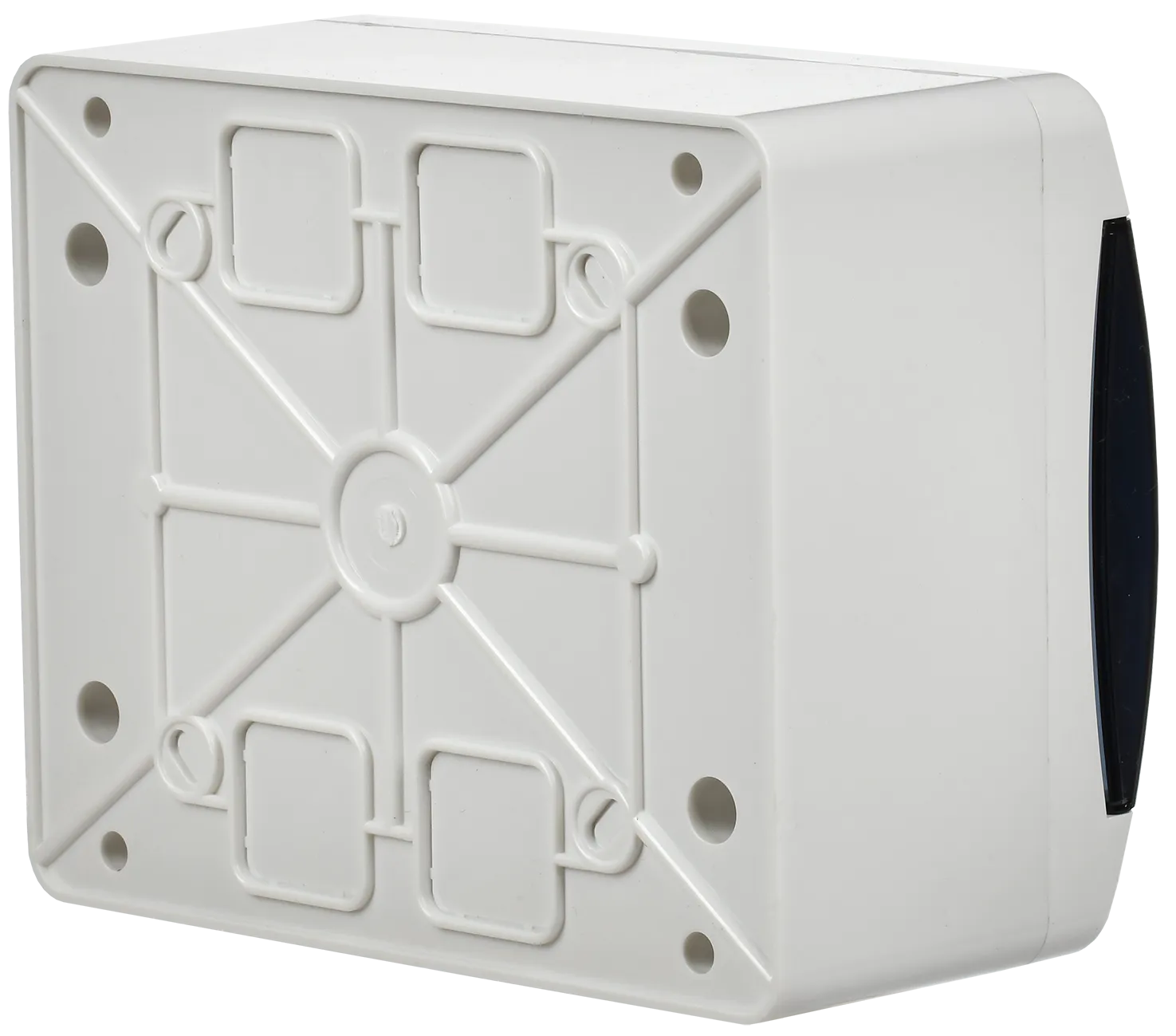 UNION Compact Корпус пластиковый ЩРН-П-6 IP41 черная прозрачная дверь IEK - Фото 5