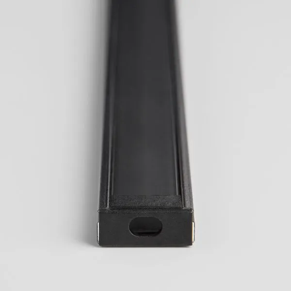 Профиль накладной алюминиевый черный/черный для светодиодной ленты LL-2-ALP006 Elektrostandard - Фото 2