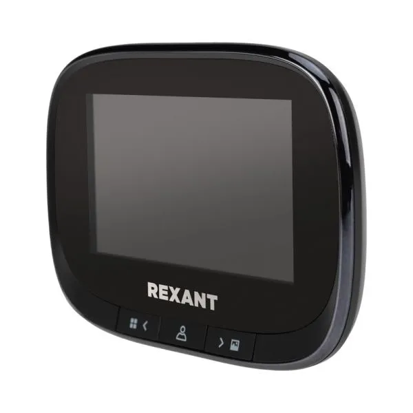 Видеоглазок дверной REXANT (DV-115) с цветным LCD-дисплеем 4.3" с функцией записи фото/видео по движению, встроенный звонок, ночной режим работы - Фото 3