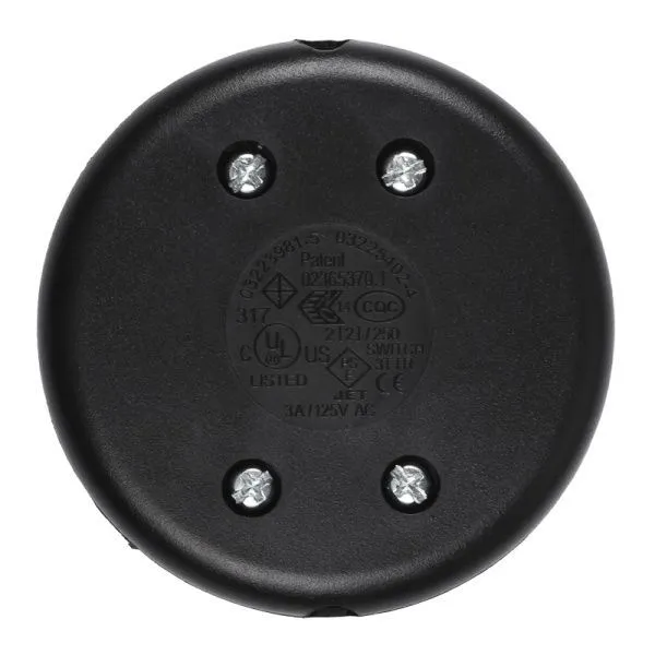 Выключатель-кнопка 250V 2А ON-OFF черный (напольный - для лампы) REXANT - Фото 3