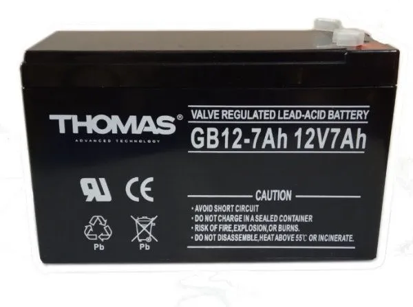 Аккумуляторная батарея Thomas GB 12-7 Ah (Premium)