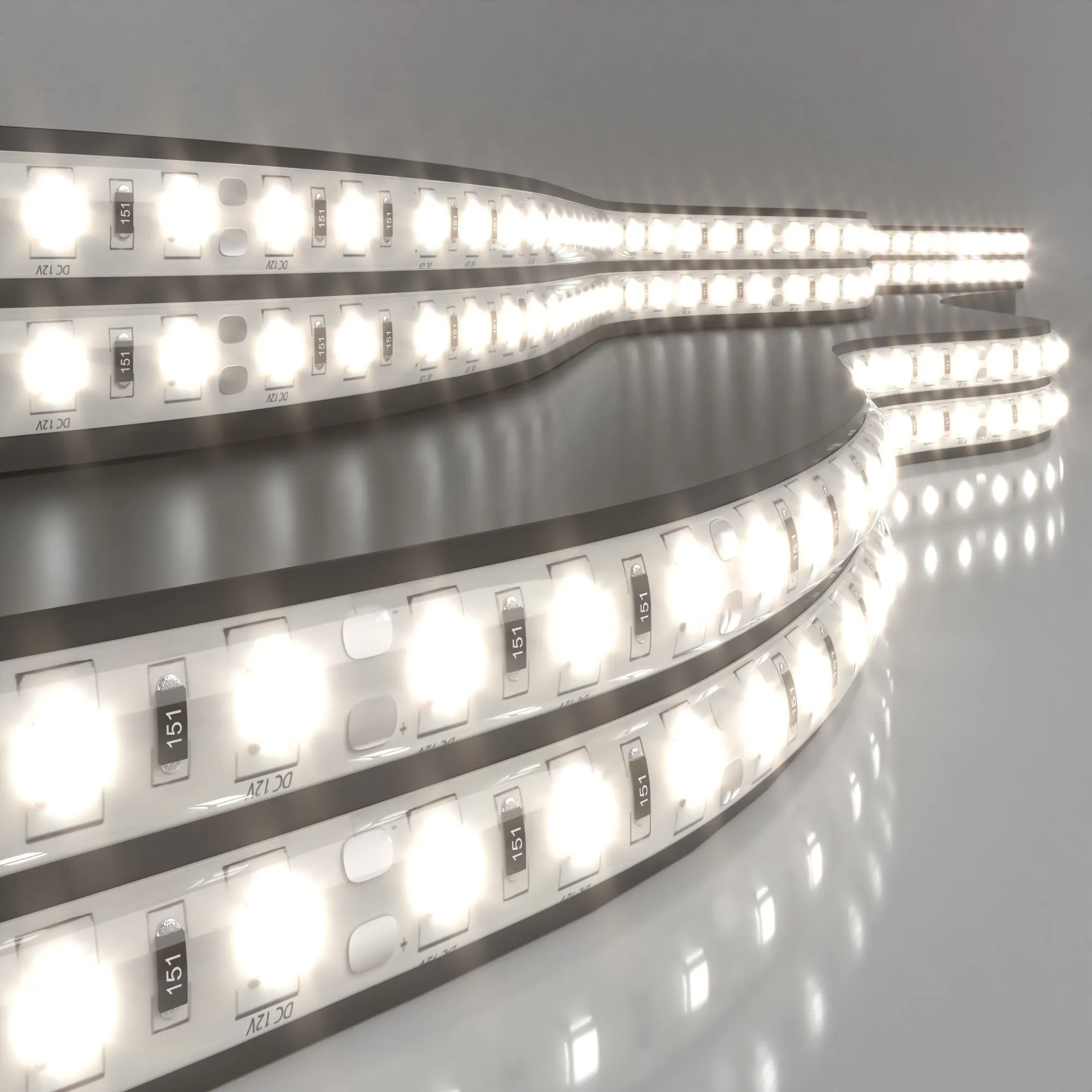 Лента светодиодная 12V 14,4W 60Led 5050 IP65 дневной белый, 5м Elektrostandard