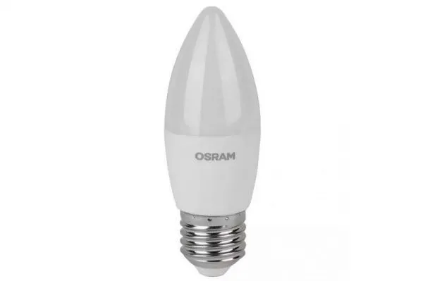 Лампа светодиодная "Свеча" 7Вт 560лм 4000К E27 OSRAM