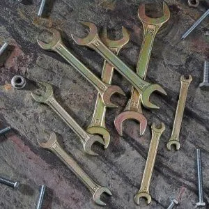 Набор ключей рожковых (6х7-20х22мм), 8 шт, желтый цинк REXANT - Фото 7