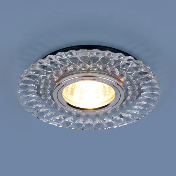 Точечный светодиодный светильник 2197 MR16 CL/SL прозрачный/серебро Elektrostandard - Фото 2
