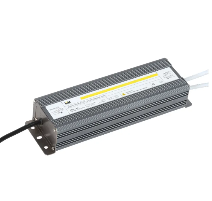 Драйвер LED ИПСН-PRO 150Вт 12В блок-шнуры IP67 IEK