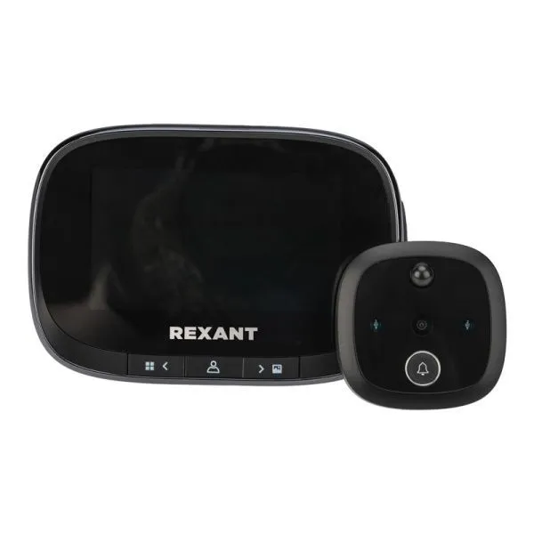 Видеоглазок дверной REXANT (DV-115) с цветным LCD-дисплеем 4.3" с функцией записи фото/видео по движению, встроенный звонок, ночной режим работы - Фото 9
