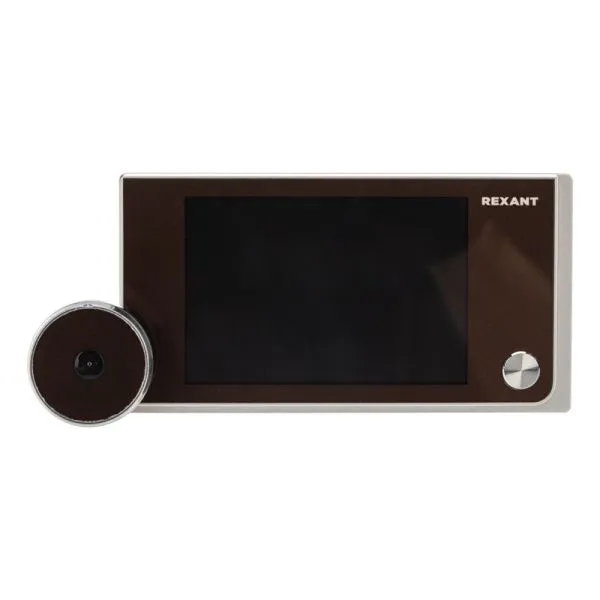 Видеоглазок дверной REXANT (DV-114) с цветным LCD-дисплеем 3.5", широкий угол обзора 120° - Фото 10