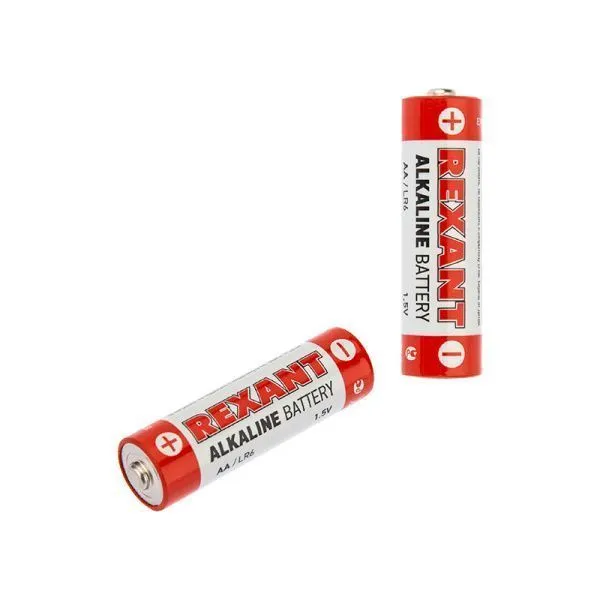 Батарейка алкалиновая AA/LR6, 1,5В, 4 шт, блистер REXANT - Фото 5