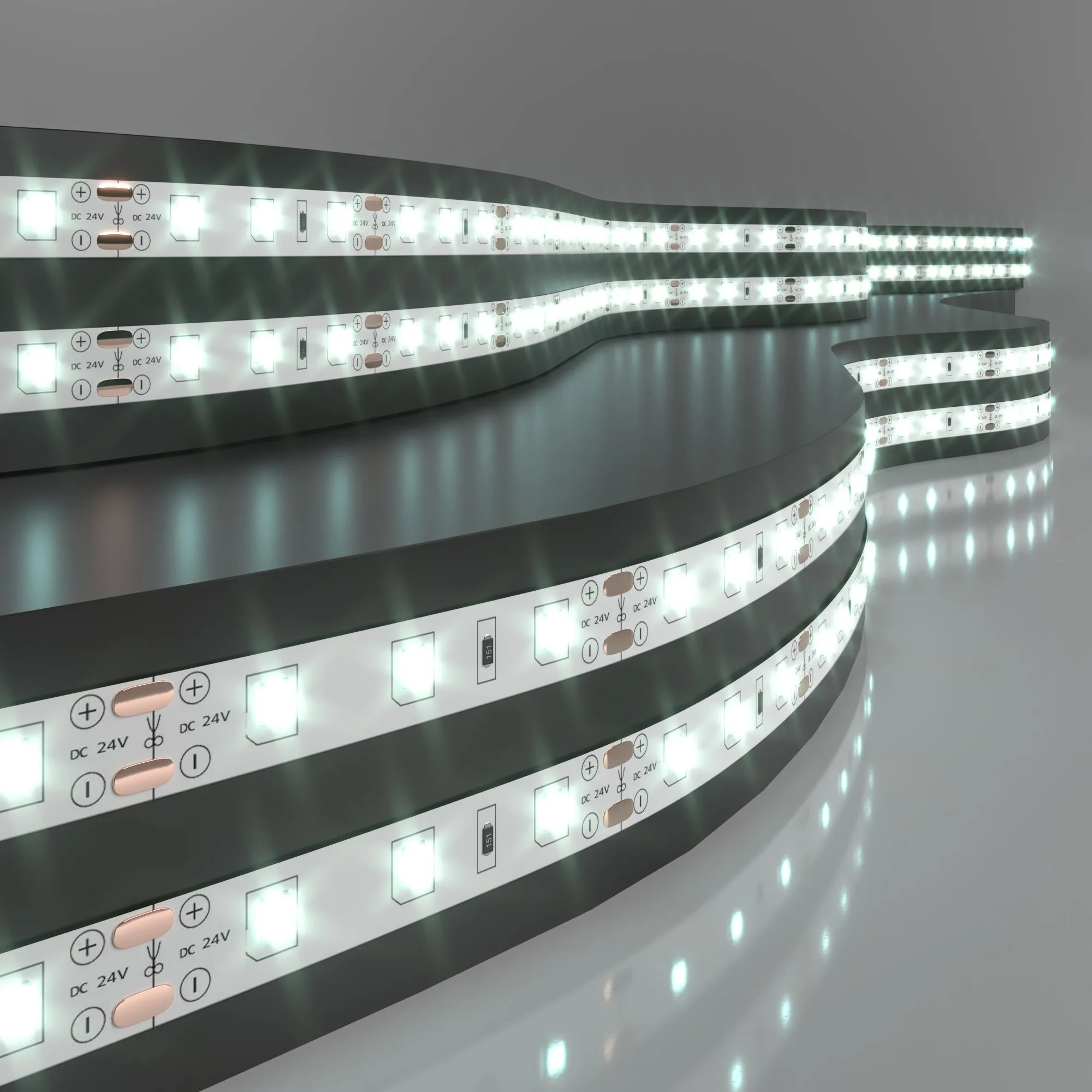 Лента светодиодная 24V 4,8W 60Led 2835 IP20 холодный белый, 5м Elektrostandard