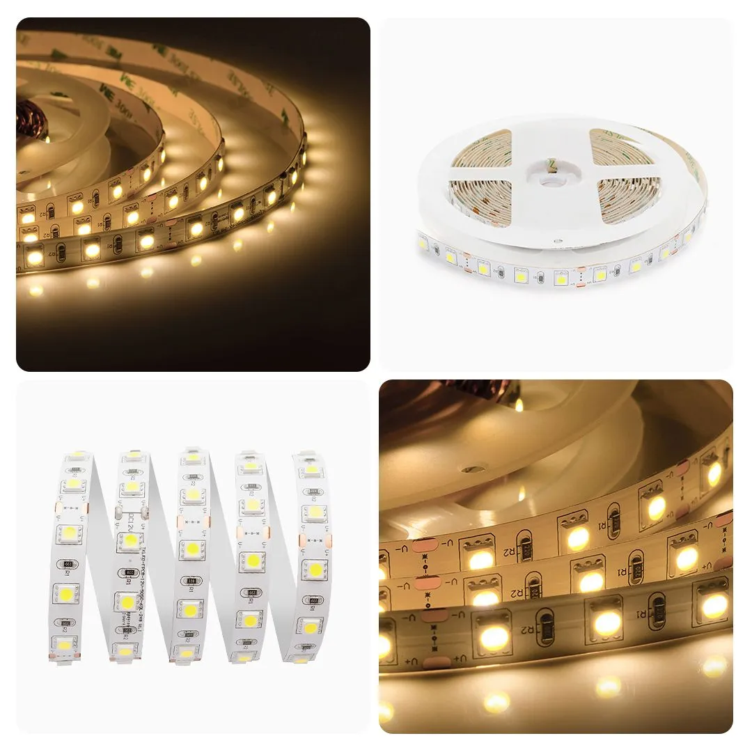 Лента светодиодная СТ smd5050 60д/м 12В 3000К IP20 5м Apeyron - Фото 8