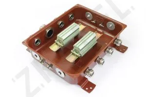 Коробка соединительная КС-40 УХЛ1,5 IP65 латунный ввод ГОФРОМАТИК (ЗЭТАРУС) - Фото 2