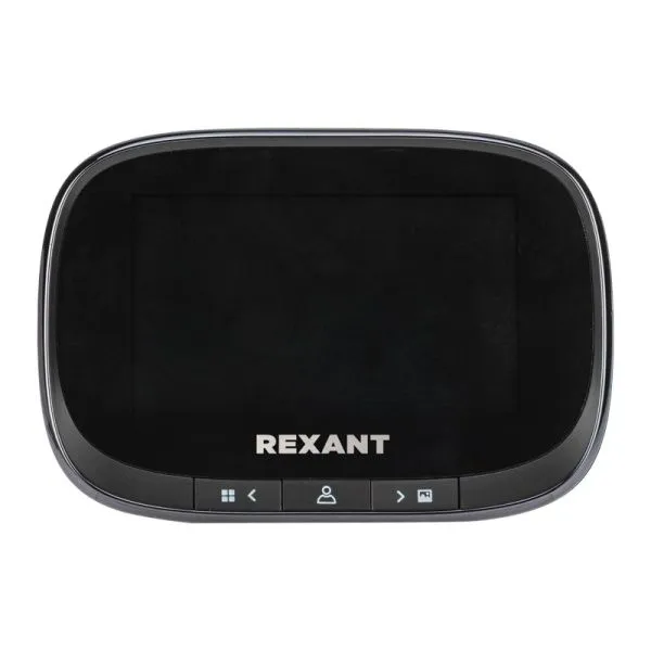 Видеоглазок дверной REXANT (DV-115) с цветным LCD-дисплеем 4.3" с функцией записи фото/видео по движению, встроенный звонок, ночной режим работы - Фото 2