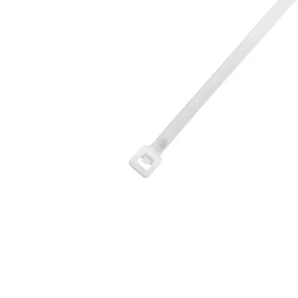 Стяжка кабельная нейлоновая 200x2,5мм, белая (100 шт/уп) REXANT - Фото 4