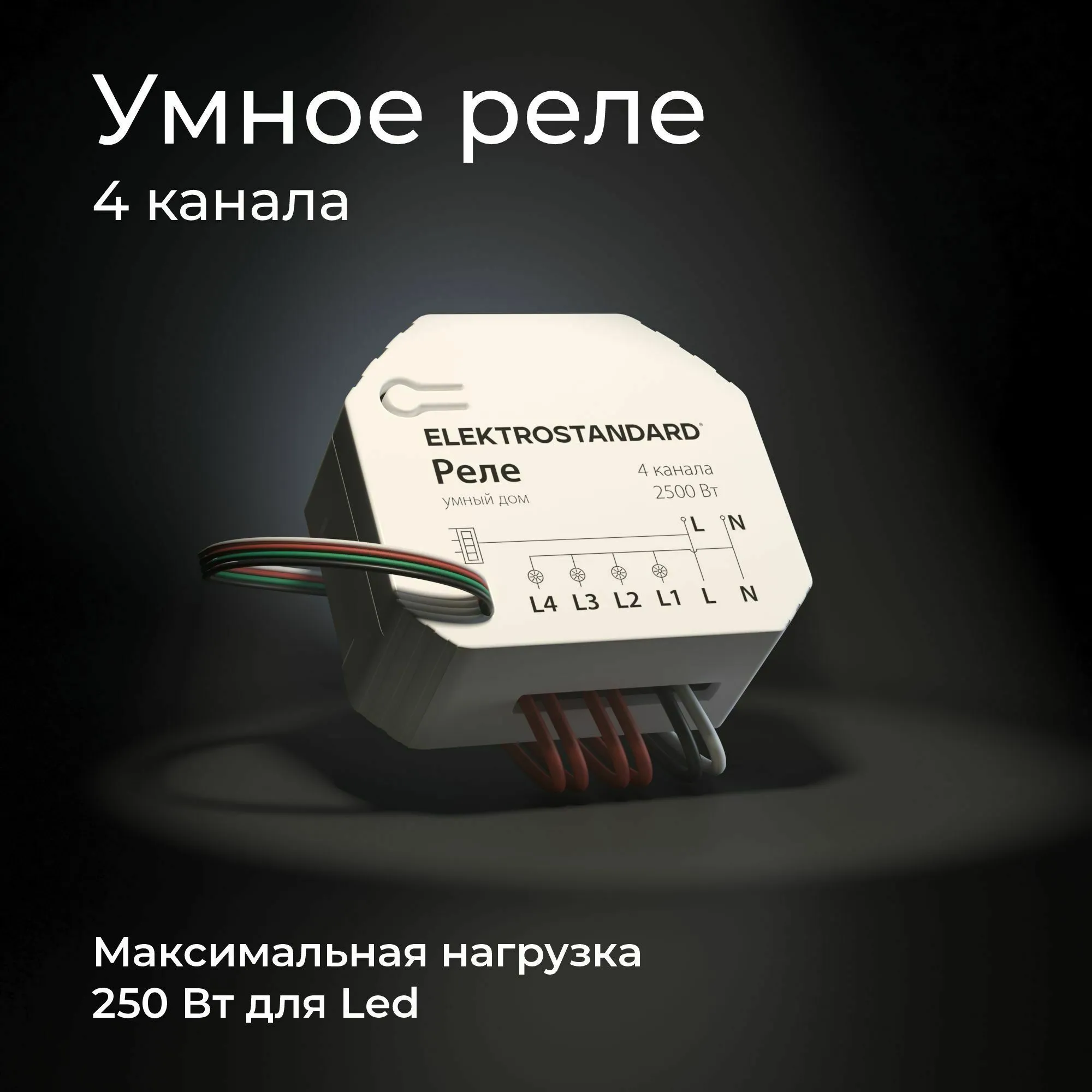 Умное четырехканальное реле 76005/00 Elektrostandard - Фото 5