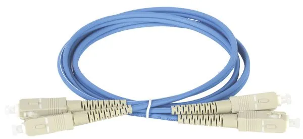 ITK Оптический коммутационный соединительный шнур (патч-корд), MM, 50/125 (OM4), SC/UPC-SC/UPC, (Duplex), 1м