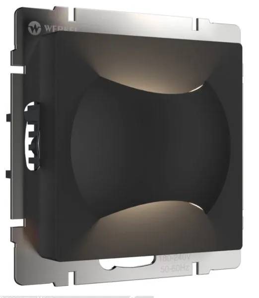 Встраиваемая LED подсветка Moon (черный матовый) Werkel