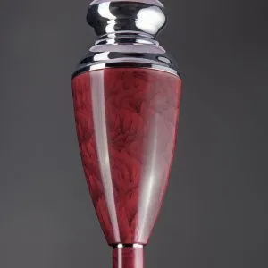 Торшер классический с абажуром 009/1T бордовый Eurosvet - Фото 2