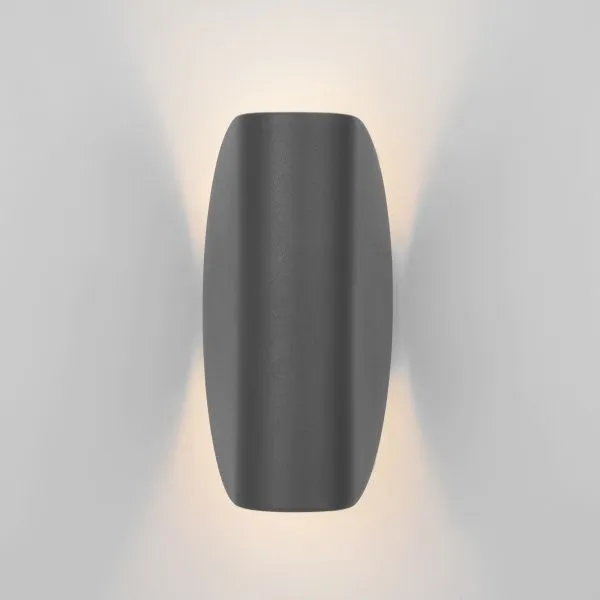 Светильник светодиодный уличный настенный Taco IP54 1632 TECHNO LED серый Elektrostandard - Фото 2