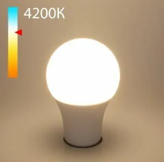 Лампа светодиодная Classic LED D 10W 4200K E27 А60 с датчиком освещенности и движения BLE2761 Elektr