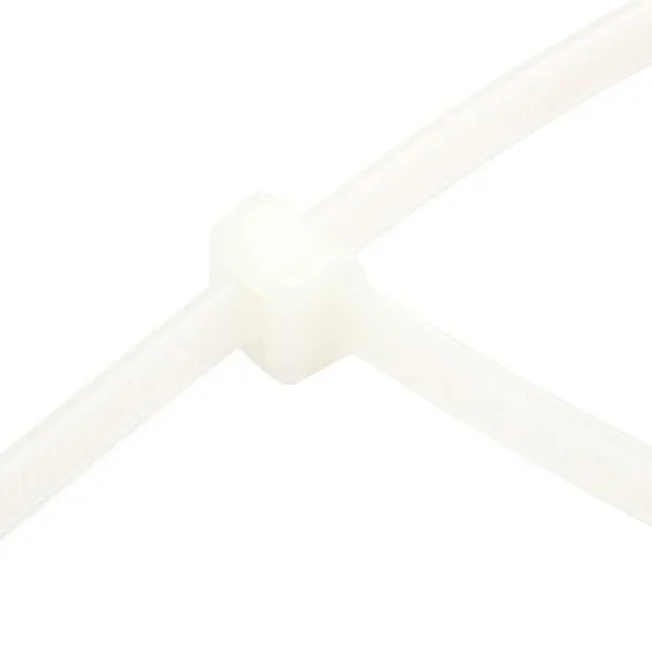 Стяжка кабельная нейлоновая 500x7,6мм, белая (100 шт/уп) REXANT - Фото 2