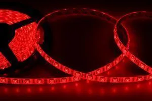 LED лента 5м силикон, 10 мм, IP65, SMD 5050, 60 LED/m, 12 V, цвет свечения красный LAMPER - Фото 4