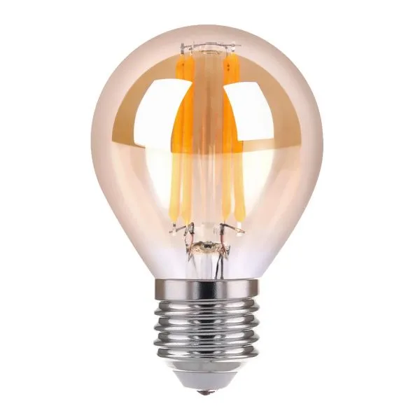 Лампа светодиодная филаментная Mini Classic 6W 3300K E27 (G45 тонированный) BLE2751 Elektrostandard