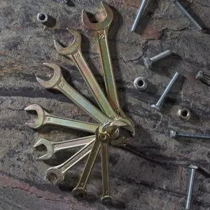 Набор ключей рожковых (6х7-20х22мм), 8 шт, желтый цинк REXANT - Фото 4