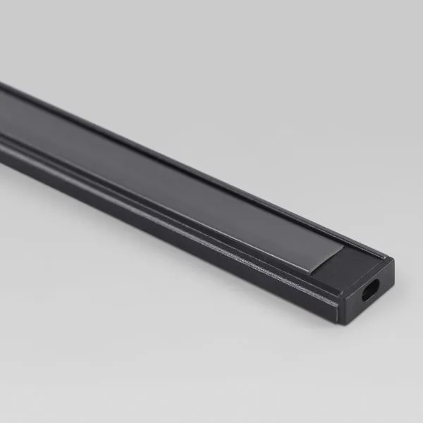 Профиль накладной алюминиевый черный/черный для светодиодной ленты LL-2-ALP006 Elektrostandard