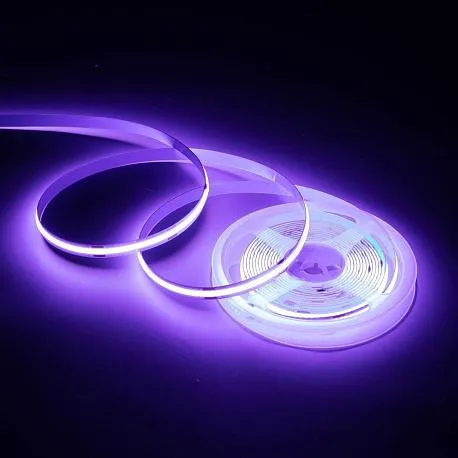 Лента светодиодная COB 352д/м 24В IP20 5м фиолетовый Apeyron - Фото 2