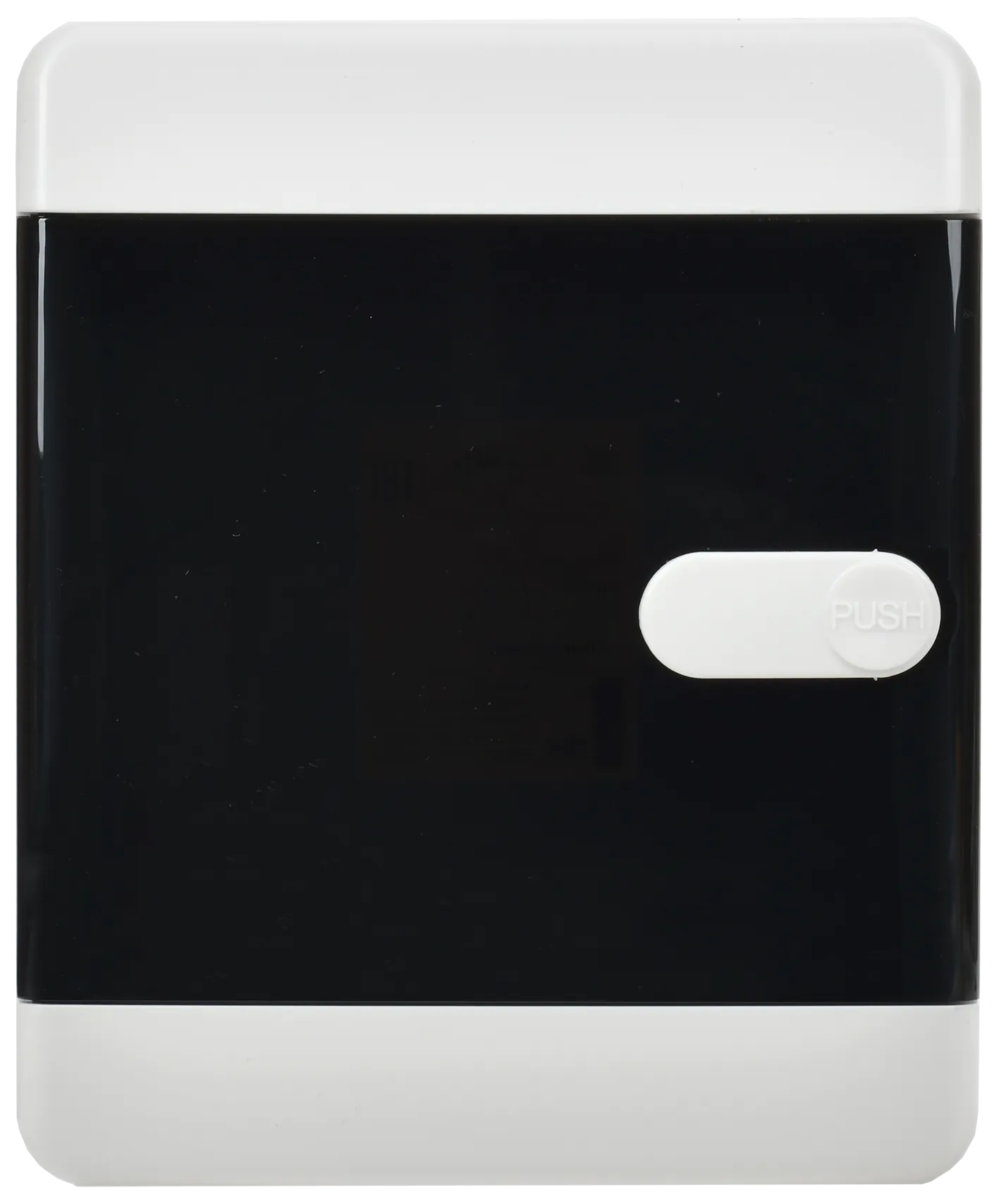UNION Compact Корпус пластиковый ЩРН-П-4 IP41 черная прозрачная дверь IEK - Фото 3