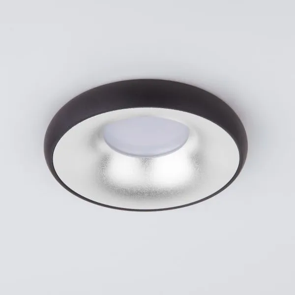 Светильник точечный 118 MR16 серебро/черный Elektrostandard