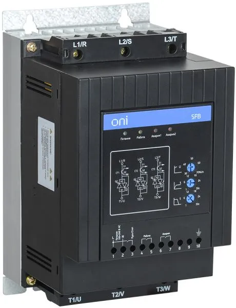 Устройство плавного пуска SFB 3Ф 380В 22кВт 45A Uупр 24В Modbus ONI