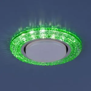 Точечный светильник со светодиодами 3030 GX53 GR зеленый Elektrostandard - Фото 2