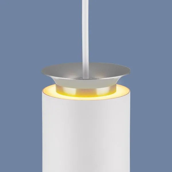Светильник светодиодный подвесной DLS021 9+4W 4200К белый матовый/серебро Elektrostandard