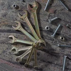 Набор ключей рожковых (6х7-20х22мм), 8 шт, желтый цинк REXANT - Фото 5