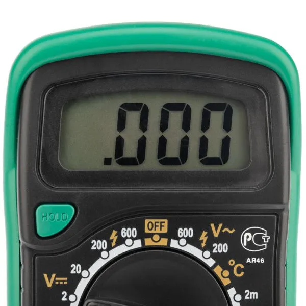 Портативный мультиметр MAS838 в кожухе с прозвонкой и измерением температуры MASTECH - Фото 9
