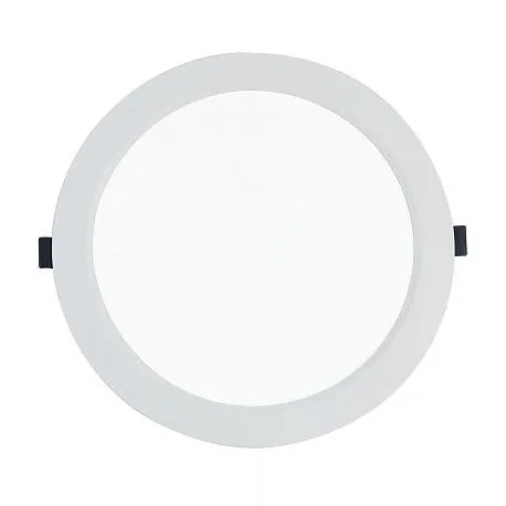 Панель светодиодная встраиваемая круглая PLED DL6 24w 6500K IP40 белая Jazzway - Фото 2