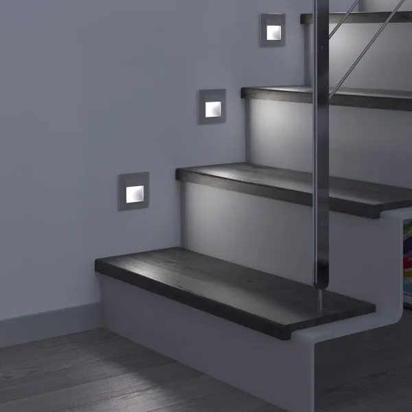 Встраиваемая LED подсветка (серебряный) Werkel